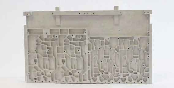 Bead Blasted Microwave Cover